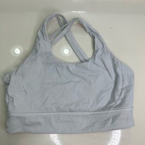 - BuffBunny light gray Rosa sports bra size XXXL